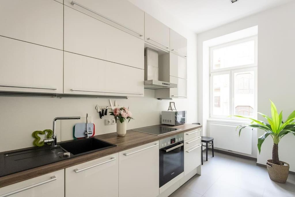 Franz 24 - Typical Viennese Apartment In The Heart Of Wina Bagian luar foto